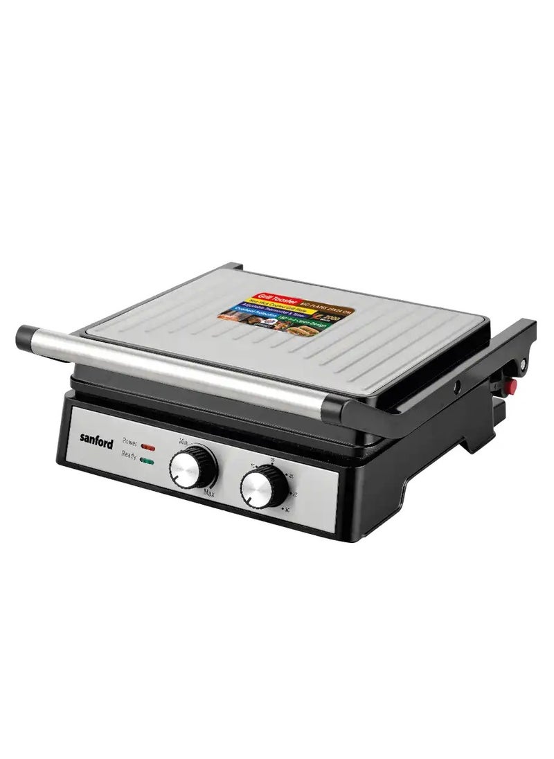 CONTACT GRILL TOASTER 2000 W