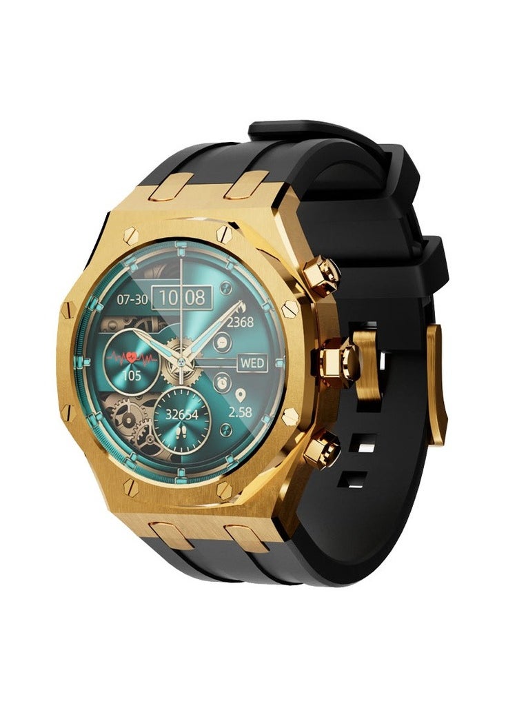 CristalloAP Smart Watch Blue Dial - Gold