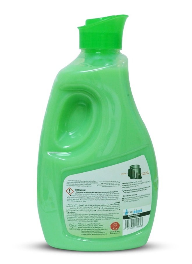 Fabric Softener Freshener Concentrated Green Valley 3x3000ml