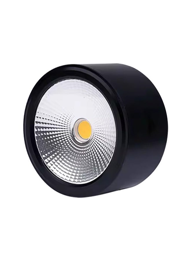 Small LED Surface Mounted Spotlights,5W 3000K 4000K 6000K Ceiling COB Downlight,Spot Lamp Diameter 70 x 45mm,Aluminium Round Surfaced Lighting Fixtures For Hallway Corridor Gallery Kitchen Bathroom