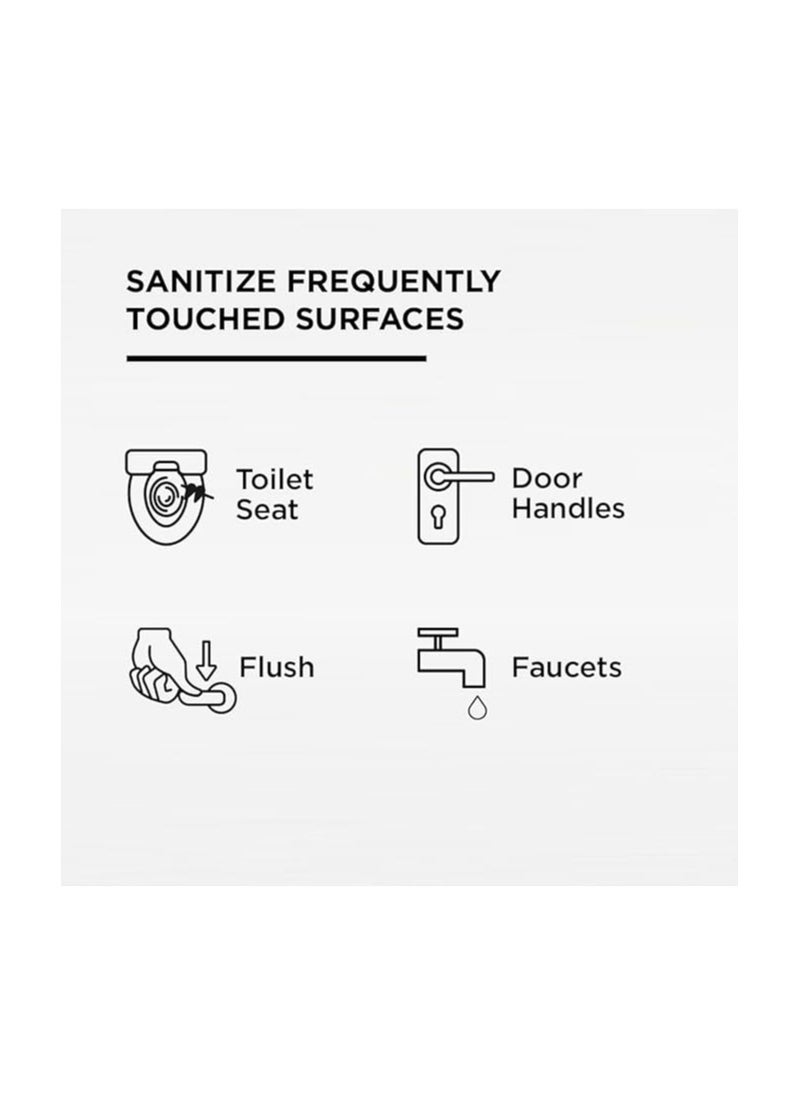 PEE SAFE Toilet Seat Sanitizer Mint Spray, 300 ml