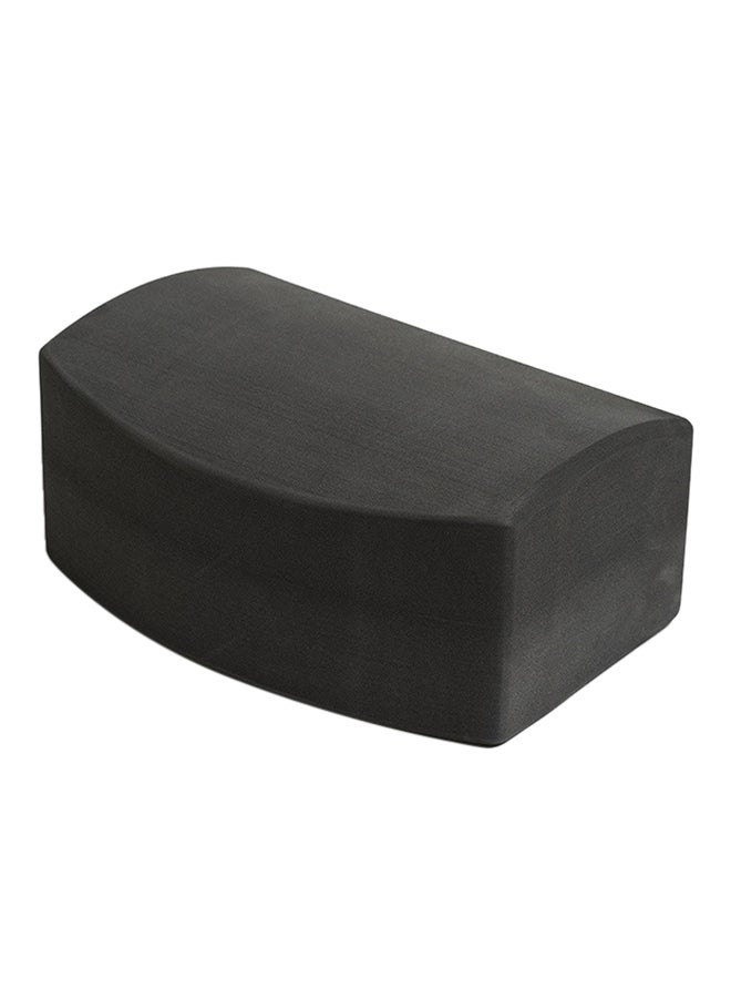 Unblok Recycled Foam Yoga Block Black 9 x 6inch