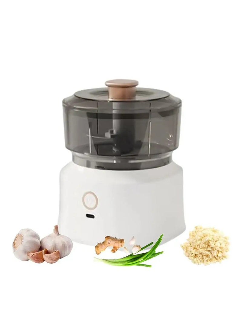 Portable Electric Vegetable Chopper, Garlic Chopper, Multifunctional Food Chopper, Kitchen Supplies, Accessories