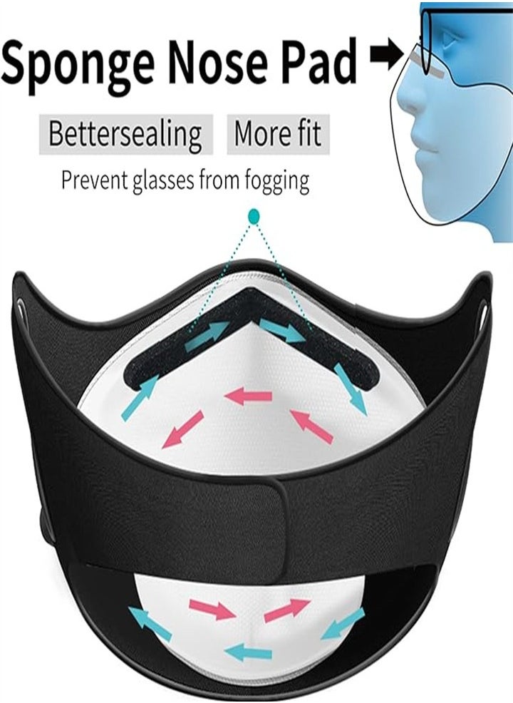 Personal wearable mask air purifier, portable mini air purifier, suitable for sports, cycling, running and other outdoor sports