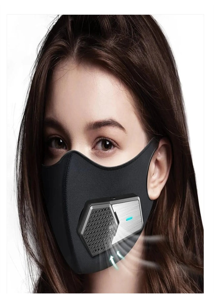 Personal wearable mask air purifier, portable mini air purifier, suitable for sports, cycling, running and other outdoor sports