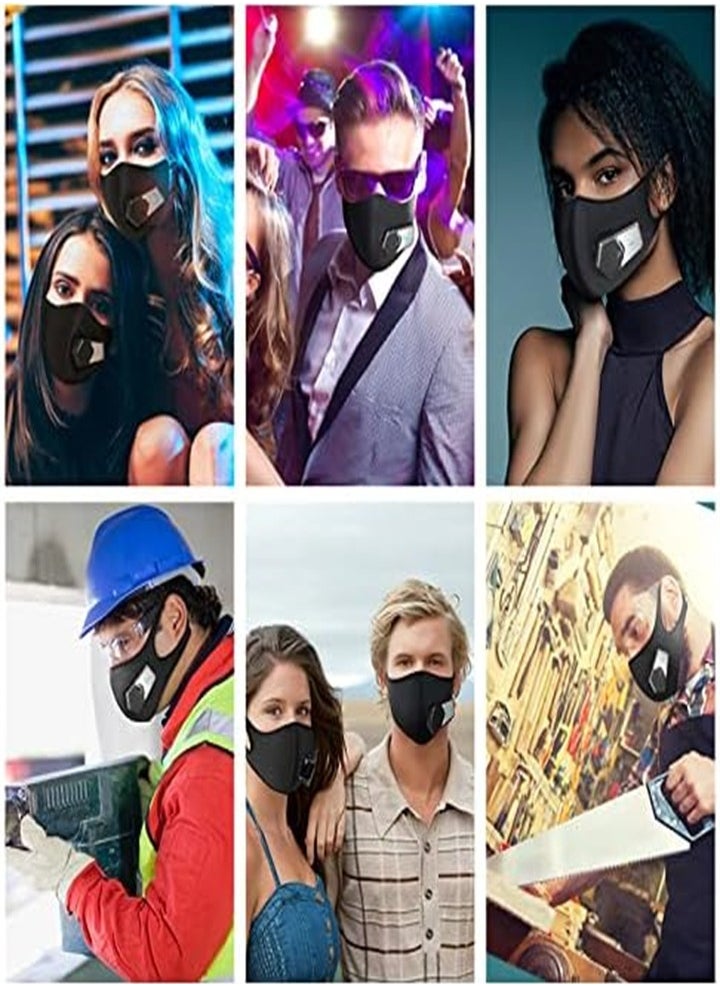 Personal wearable mask air purifier, portable mini air purifier, suitable for sports, cycling, running and other outdoor sports