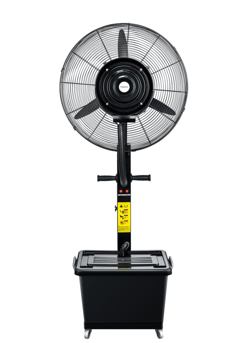 230W Industrial Fan with Mist Spray & Humidifier / 45L Water Tank / 26