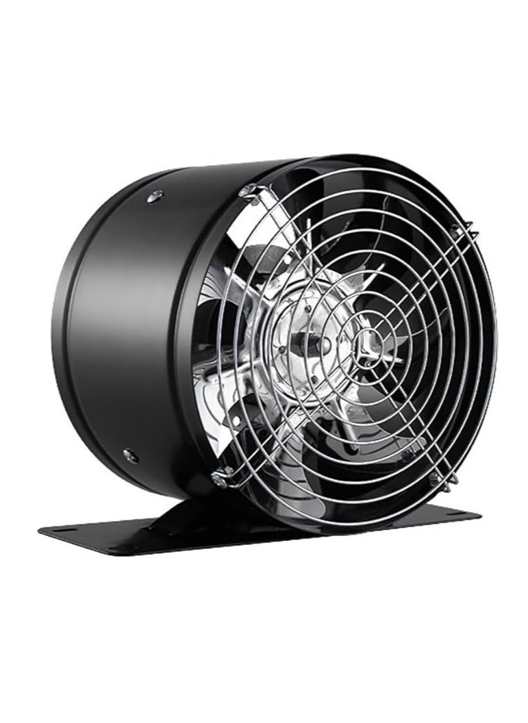 Exhaust Fan Low Noise Inline Duct Booster Exhaust Fan with Base 10 Inch Exhaust Fan Extractor Ventilator  (10inch with Base)