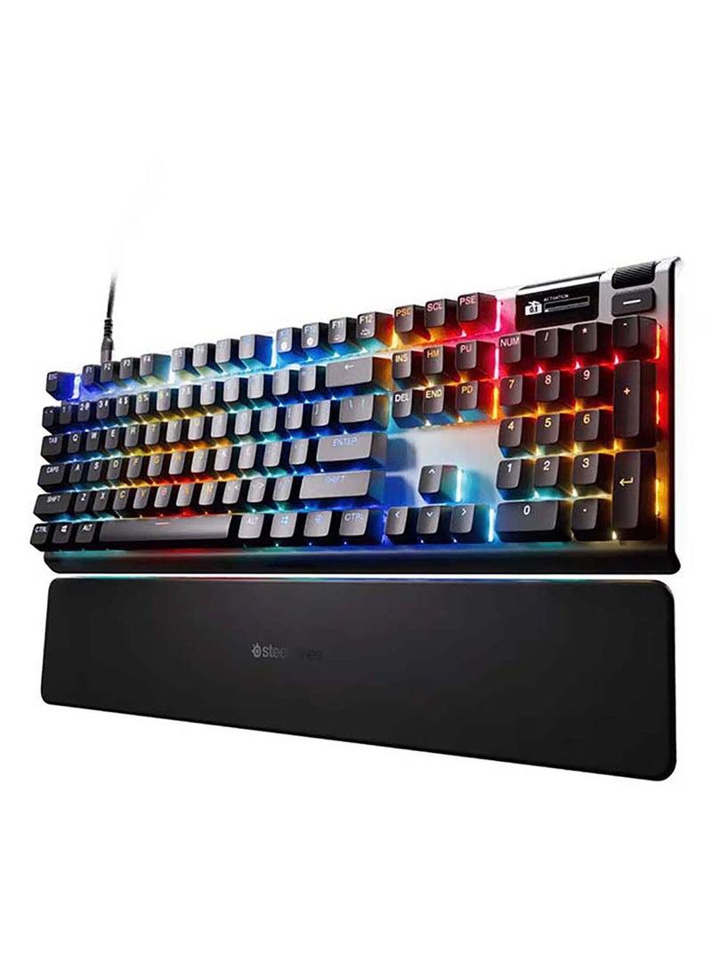 Apex Pro Gen 3 HyperMagnetic Gaming Keyboard – Adjustable Actuation – Compact 60% Form Factor – RGB – PBT Keycaps