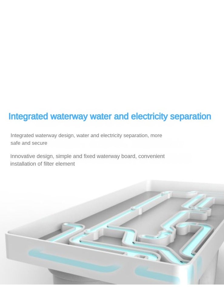 Fully Automatic RO Reverse Osmosis Desktop Drinking Water Machine  Commercial Water Dispenser UV Sterilization