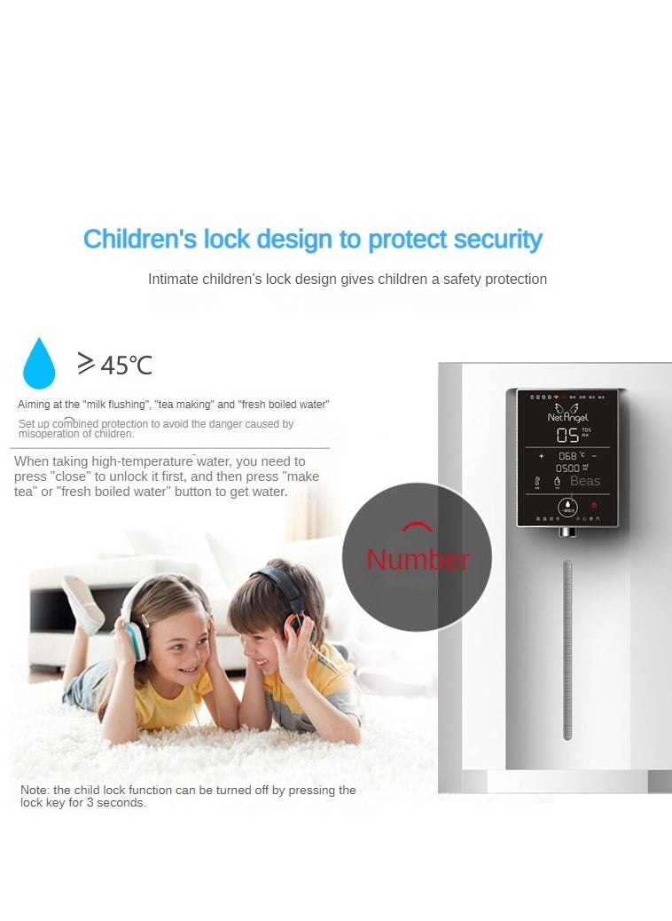 Reverse Osmosis Instant Heating Fully Automatic Water Dispenser UV Sterilization