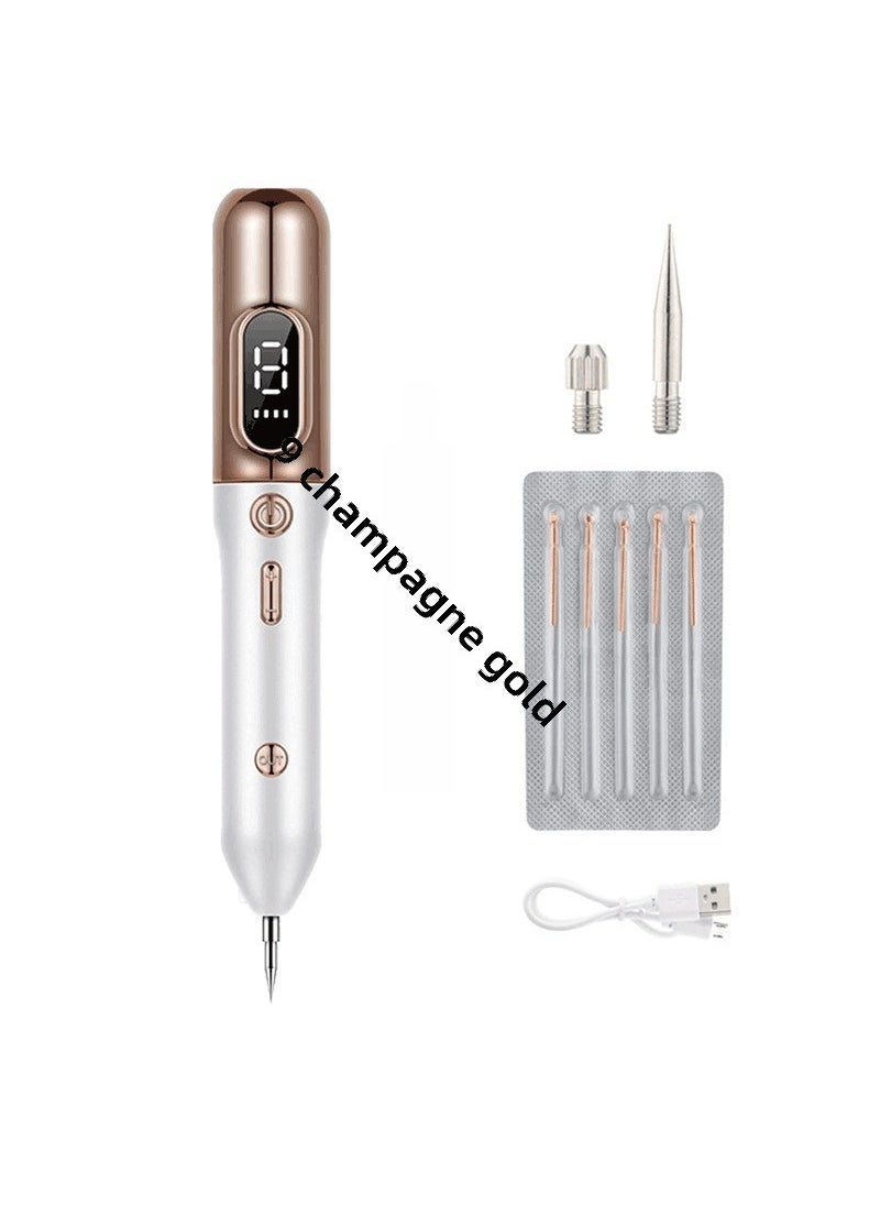 Portable Mole Removal Skin Pen Home Beauty Device Rose gold