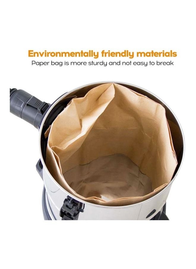 6-Piece Universal Dust Bag Beige for Philips Electrolux Vacuum Cleaner FC8334 8338 8189 Dust Collection Bag