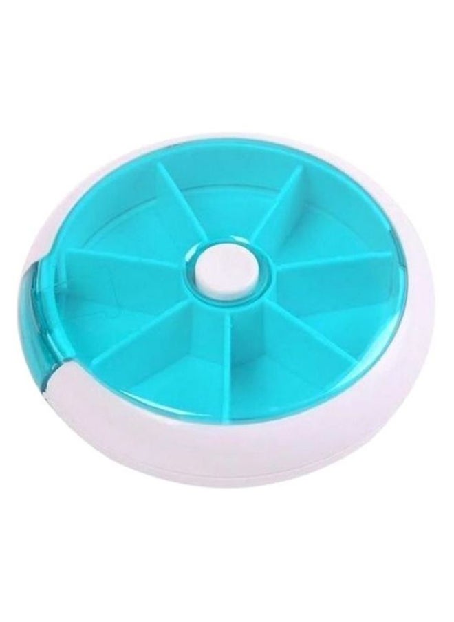 As Seen On Tv Plastic Round Medicine Pill Vitamin Box Case Storage