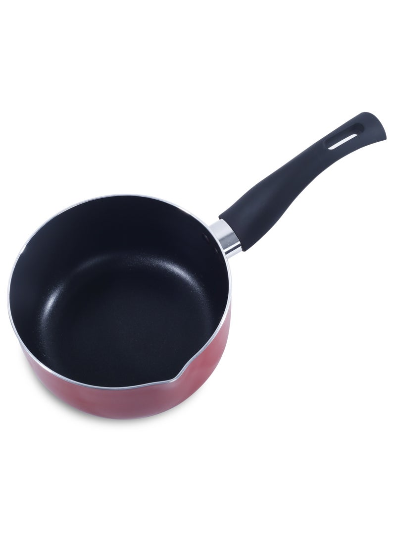 HOMEWAY Nonstick Saucepan 18CM – Induction Compatible, Durable, Easy to Clean, Heat-Resistant Handle