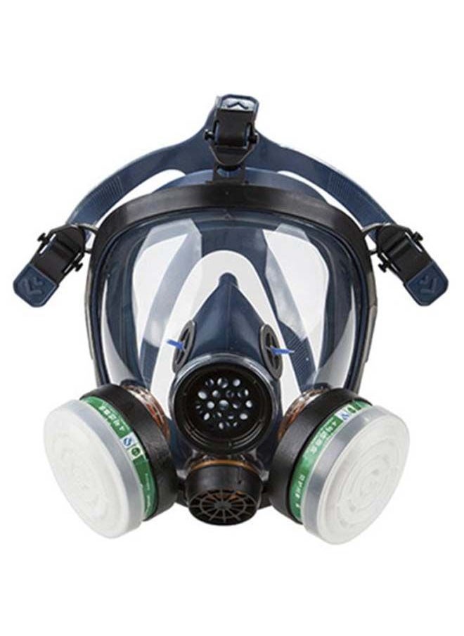 Respirator Dual Filter Painting Spraying Face Mask Multicolour