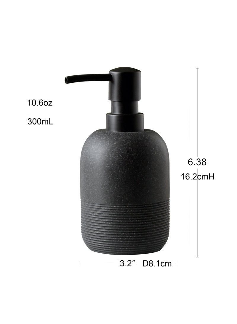 Creative Minimalist Soap Dispenser for Bathroom Black