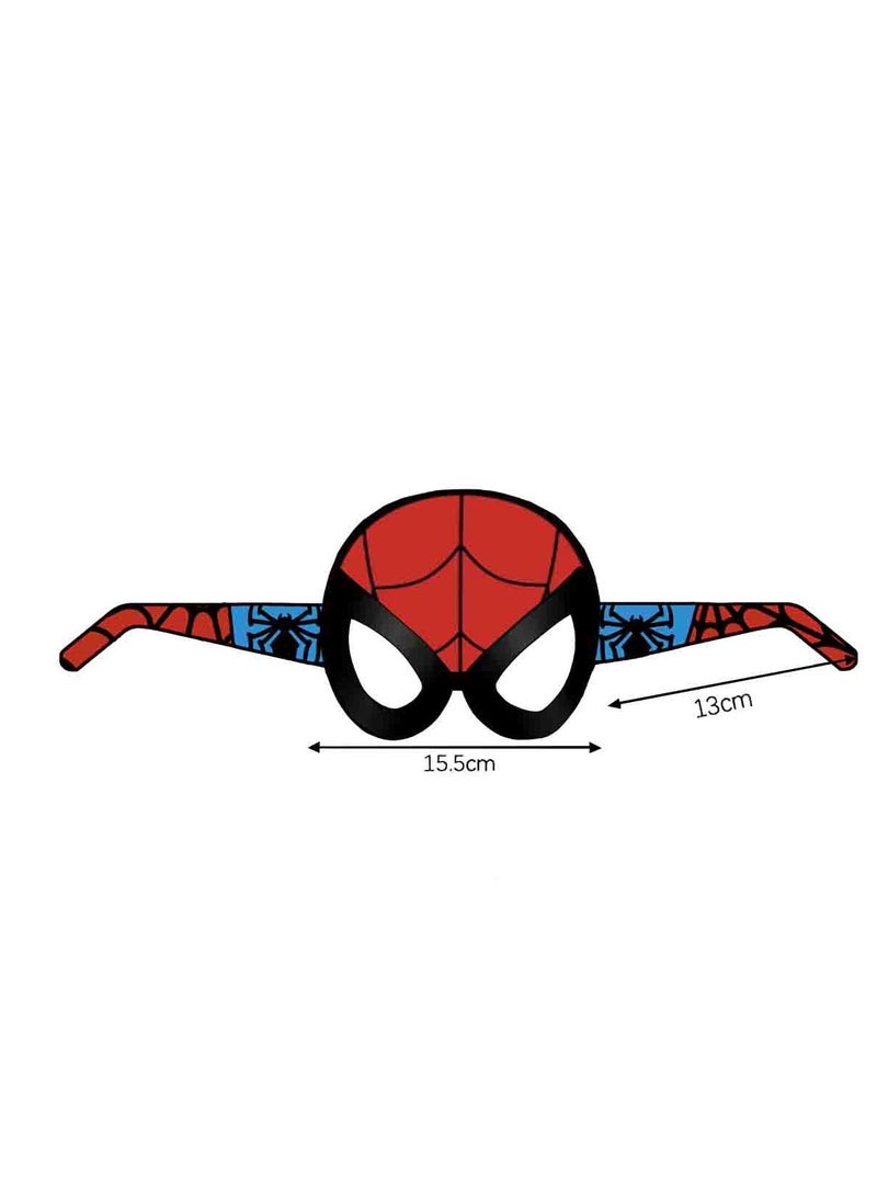 8pcs Superhero theme birthday party eye mask set kids cosplay eye patches Spiderman Batman paper masks hot Hallwoon party masks party prop