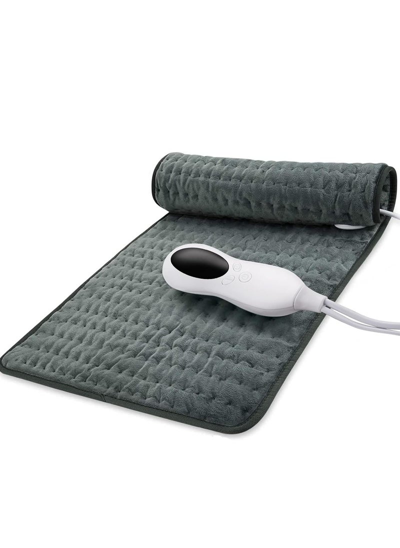 Heating Pad - Electric Heat Pad for Back Pain and Cramps Relief Electric Fast Heat Pad with 10 Heat Settings Auto Shut Off Machine Washable 12