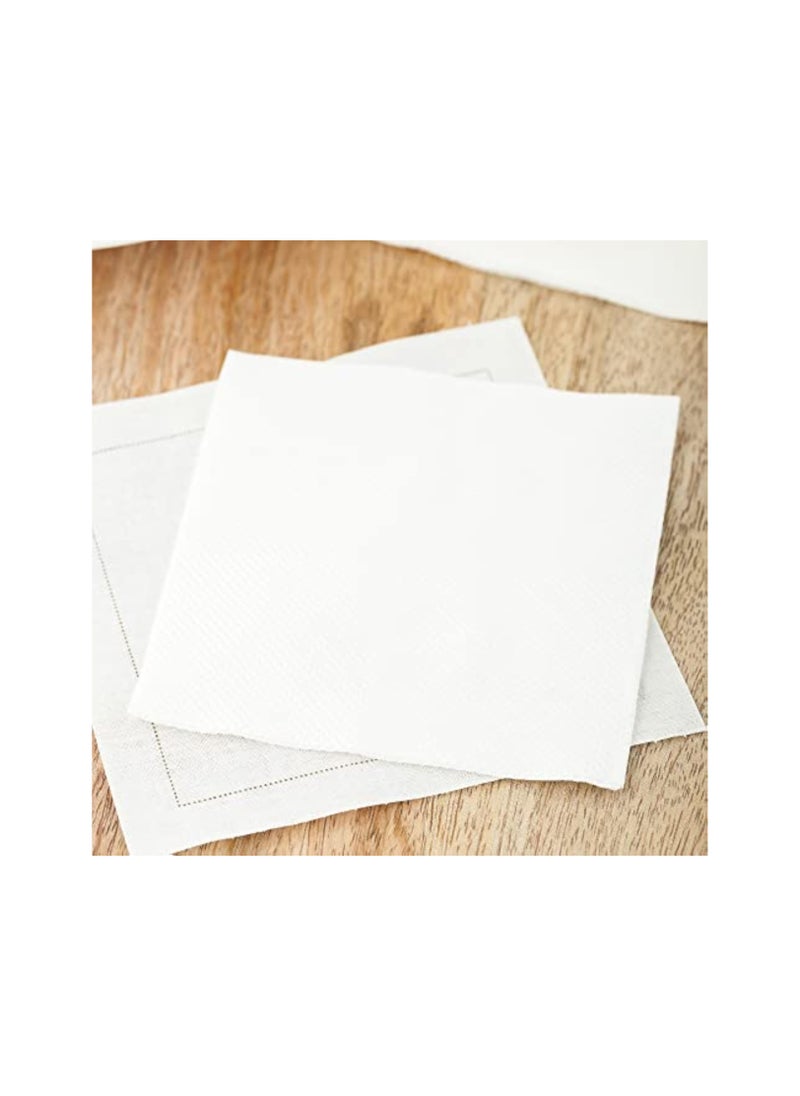 2-Ply Cocktail Beverage Napkins - Soft and Durable 8