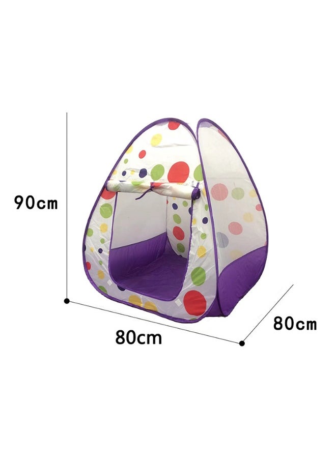 Folding Tent Ocean Ball Lightweight Portable Easy To Carry For Picnic Outings 90x90x90cm