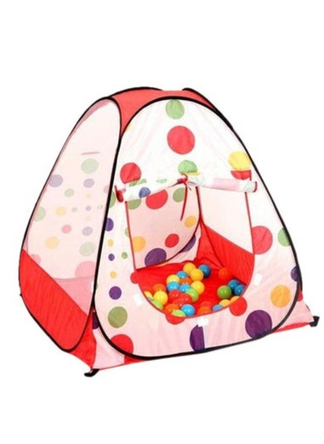 Folding Tent Ocean Ball Lightweight Portable Easy To Carry For Picnic Outings 90x90x90cm