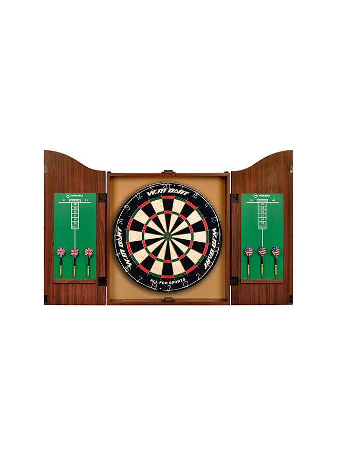 Cabinet Dartboard Set 65x52x9.5cm