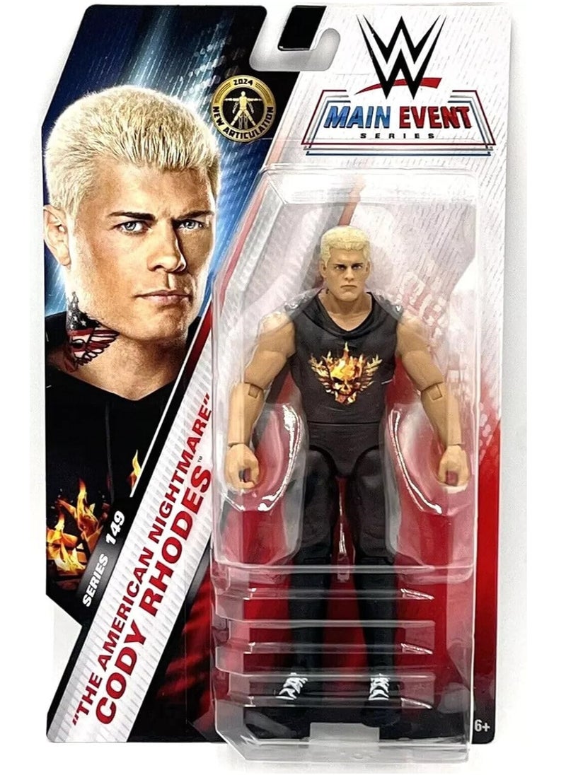WWE Wrestling Main Event Series-The American Nightmare Cody Rhodes