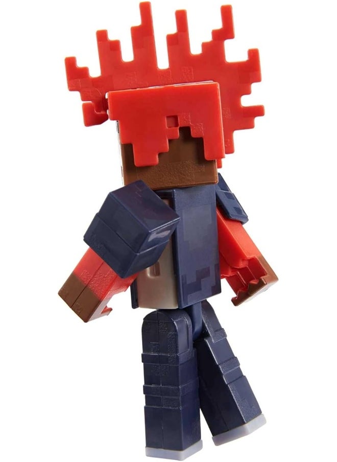 Minecraft Creator Series Wrist Spikes Figure, Collectible Building Toy, 3.25-inch Action Figure with Accessories, Gift for Ages 6 Years & Older