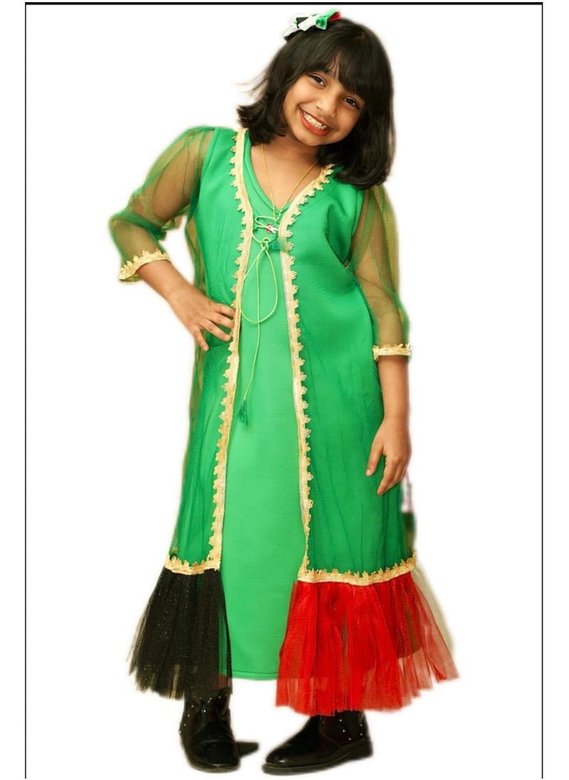 UAE NATIONAL DAY DRESS FOR GIRLS