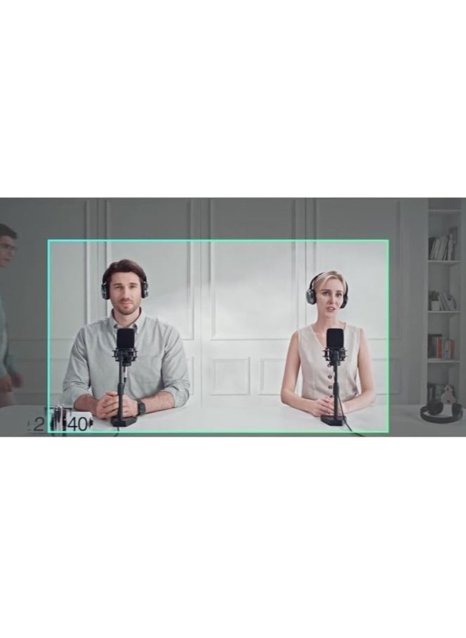 OBSBOT Meet 2-4K Webcam for PC Space Grey, Mini in Size, Mighty in Sight