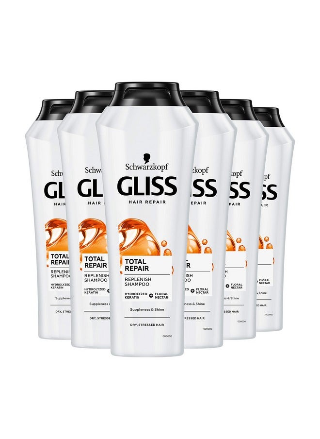 Gliss Total Repair 19 Shampoo 250 Ml - Pack Of 6