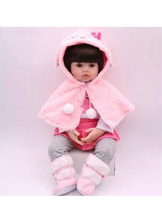 Reborn Baby Doll With Plush Toy 48cm