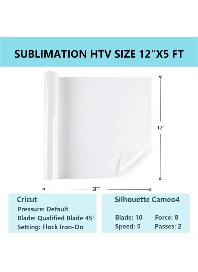 Sublimation HTV for Dark Fabric/Light Fabric - Matte Sublimation Vinyl 12