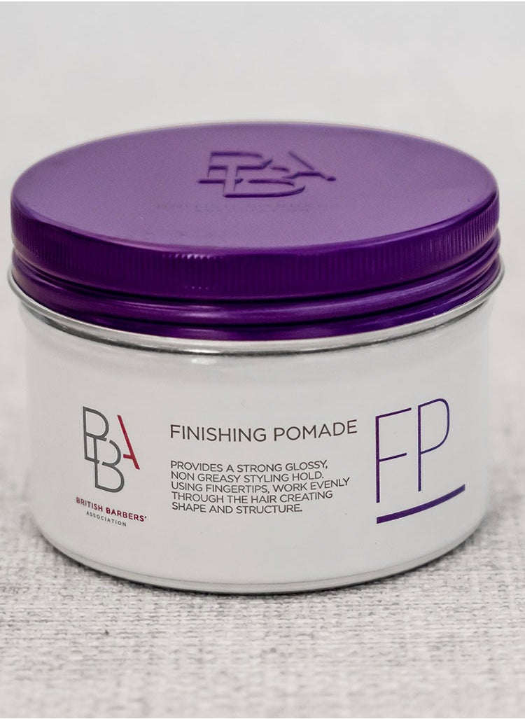 British Barbers Association BBA Finishing Pomade, 3.66 fl. oz.