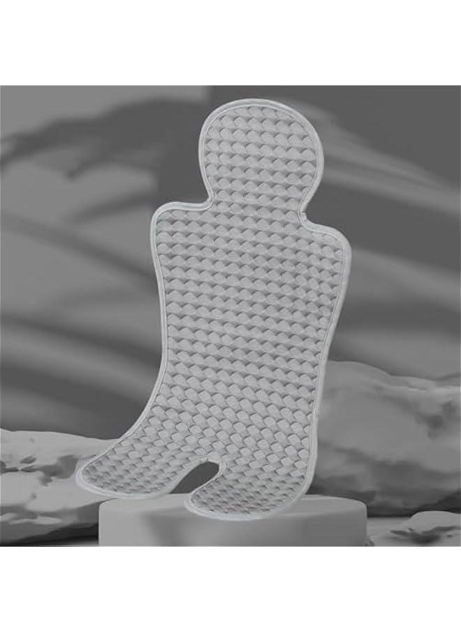 Baby Car Seat Cooling Pad | Baby Chair Ice Cushion | Portable Cooling Mat Stroller | Car Seat for Hot Days - Beat The Heat with Our Child-Friendly Cooling Solution, Refer to description, Gray