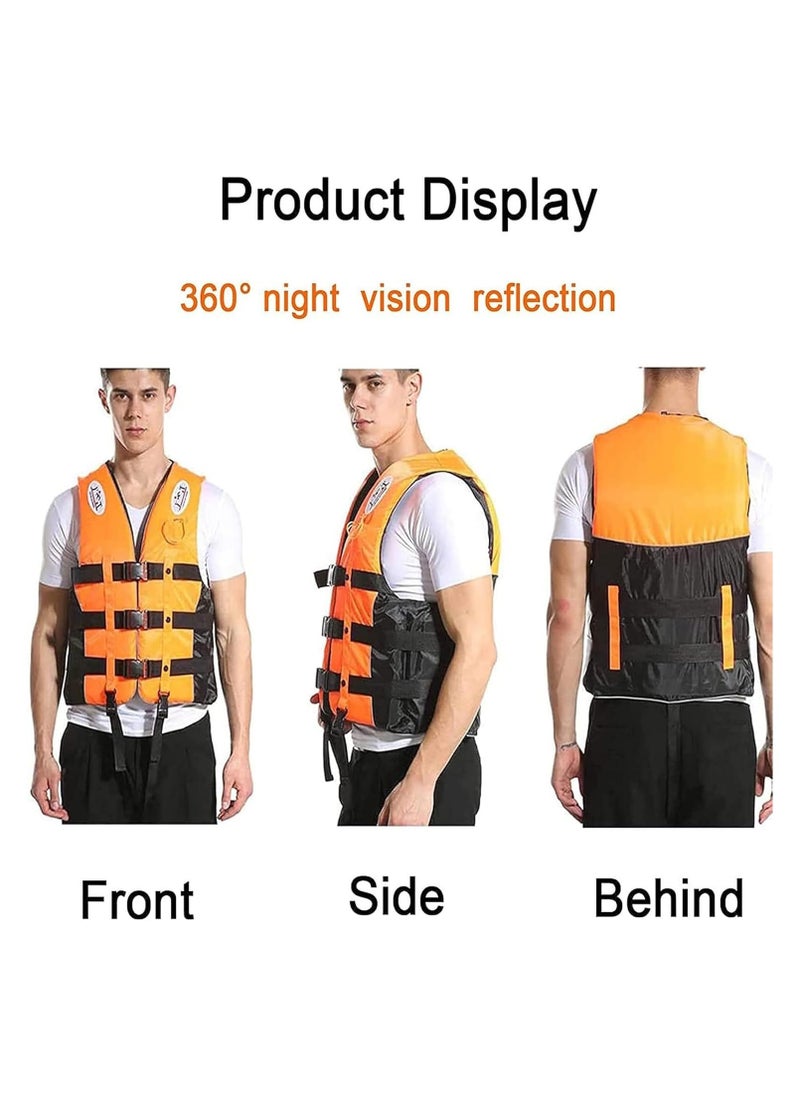 Swimming jacket, latest style, safety jackets, size Large (orange)