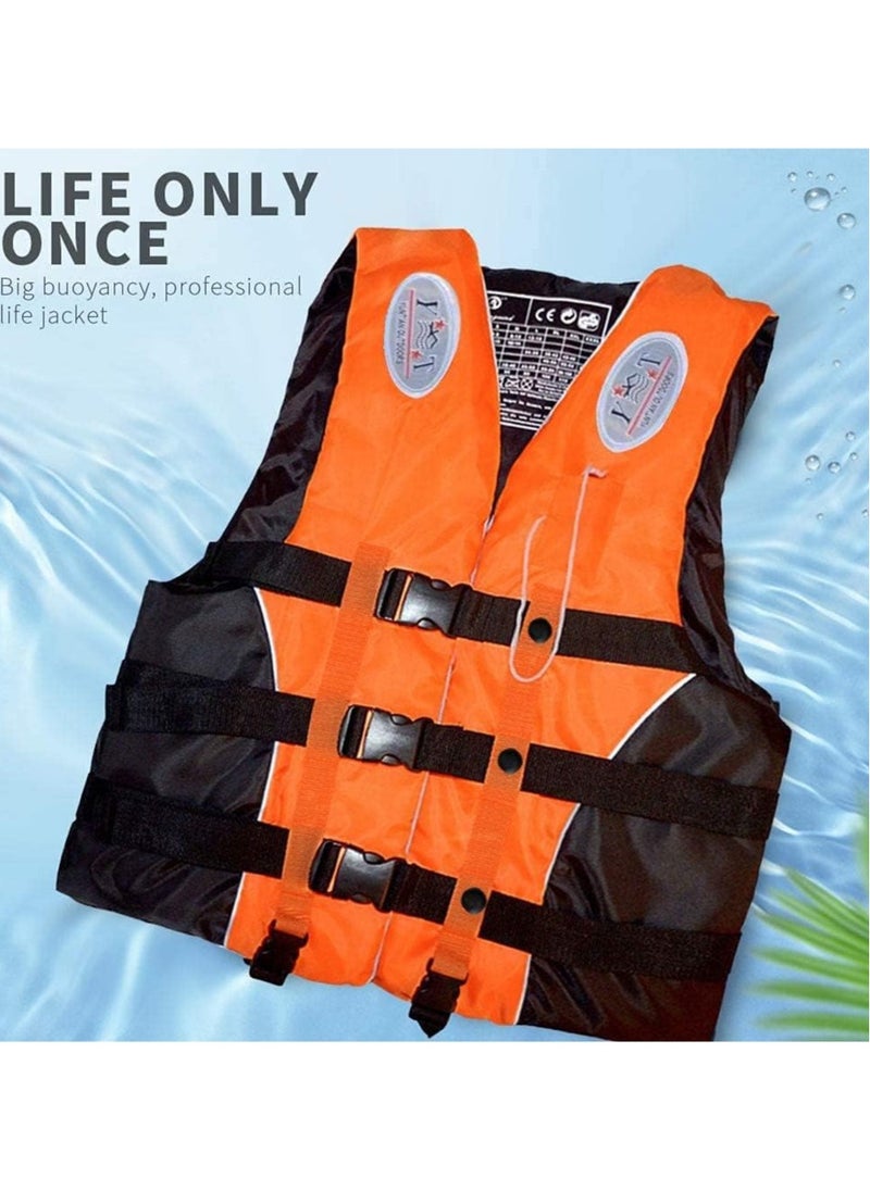 Swimming jacket, latest style, safety jackets, size Large (orange)