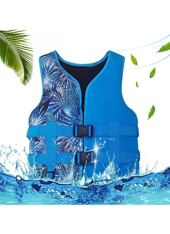 Swimming jacket, latest style, safety jackets, size Large (blue)