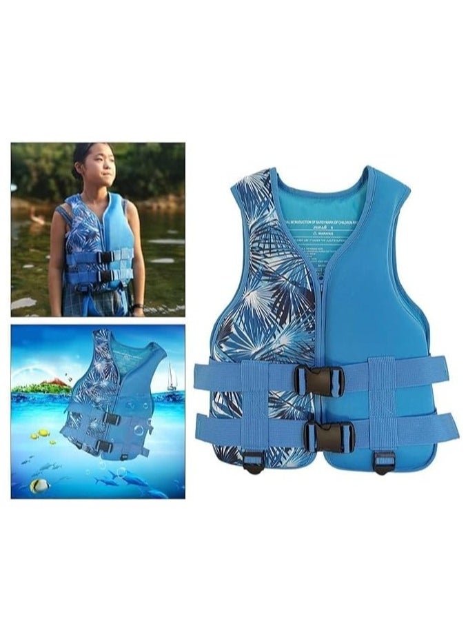 Swimming jacket, latest style, safety jackets, size Large (blue)