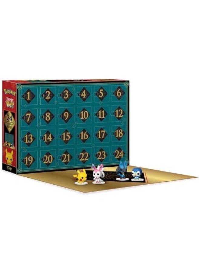 Pop! Holiday Calendar - Pokemon, 24 Pocket Pop! Vinyl Figures