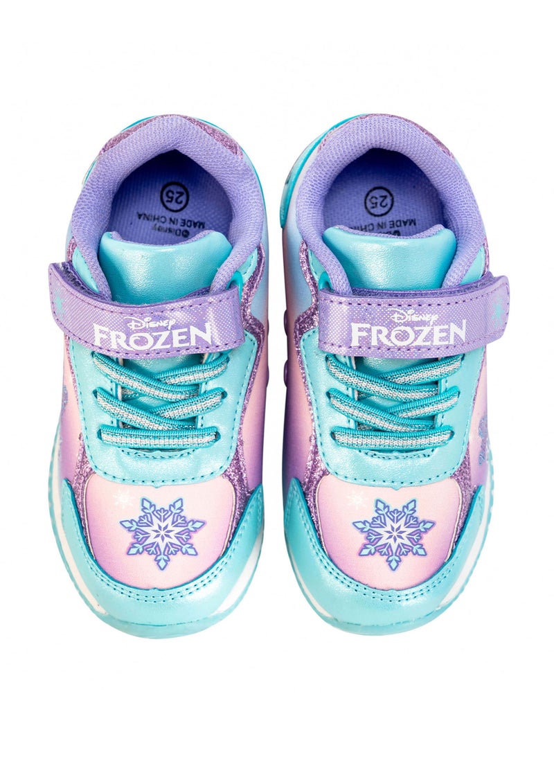 Comic Kicks by Urban Haul Disney Frozen shoes with light for Girls