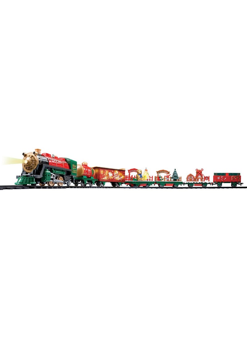 Santa Express Light-Up Christmas Train Set