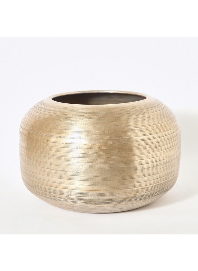 Nydril Floral Design Aluminium Planter 40 x 25.5 cm