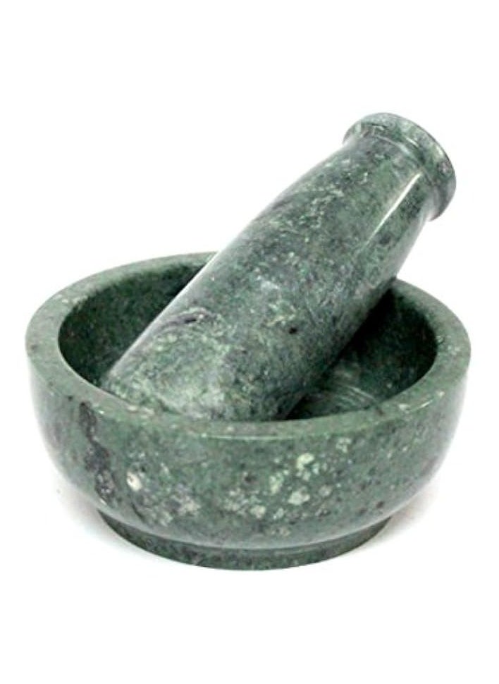 Diameter Natural Stone Mortar And Pestle Set As Spice Grinder, Medicine Masher - Okhli And Musal