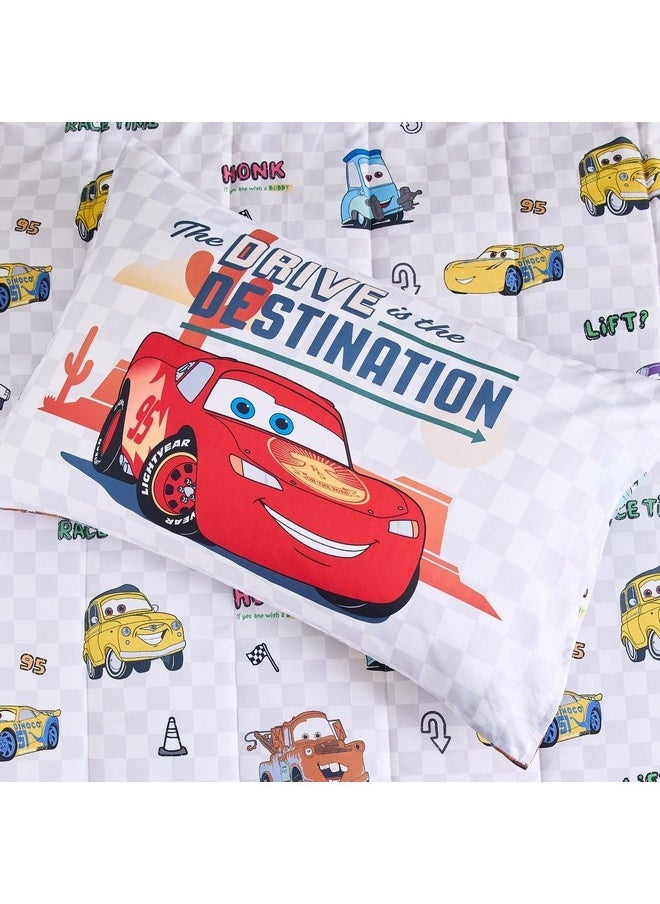 Cars 2-Pieces Ready for Road Single Comforter Set 135 x 220 cm