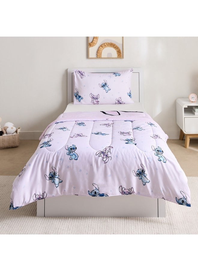 Stitch 2-Pieces Single Comforter Set 220 x 135 cm