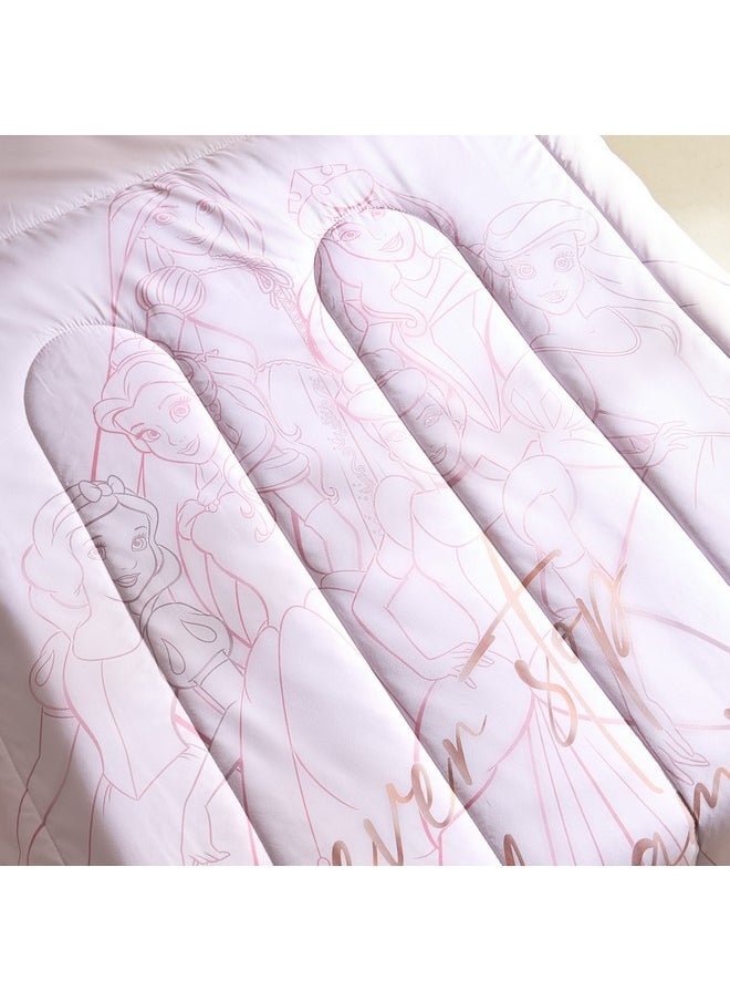 Princess Never Stop Dreaming 2-Pieces Twin Comforter Set 160 x 220 cm