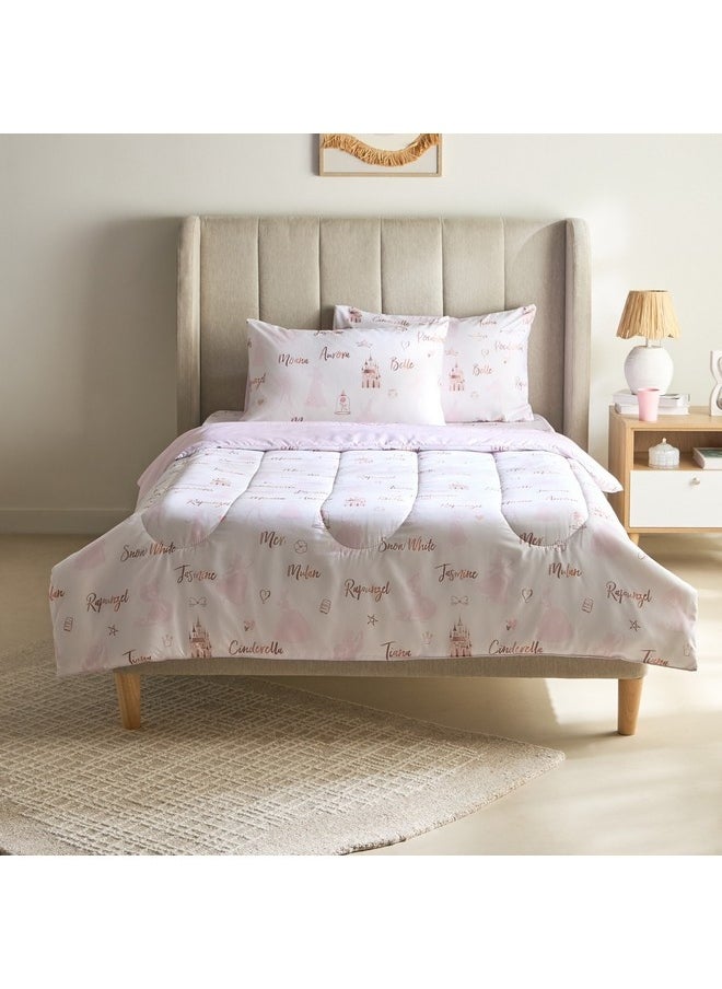 Princess Never Stop Dreaming 2-Pieces Twin Comforter Set 160 x 220 cm