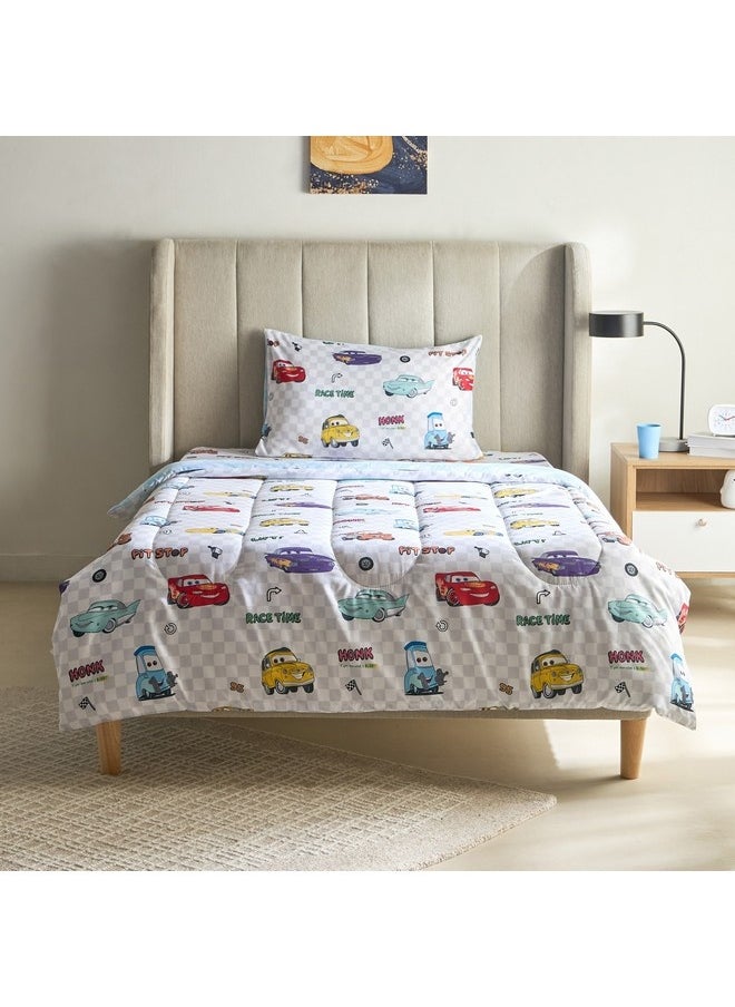 Cars 2-Pieces Radiator Springs Twin Comforter Set 220 x 160 cm